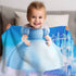 Personalized Cinderella-Inspired Baby Blanket – Custom Name & Birthdate | Princess Baby Blanket
